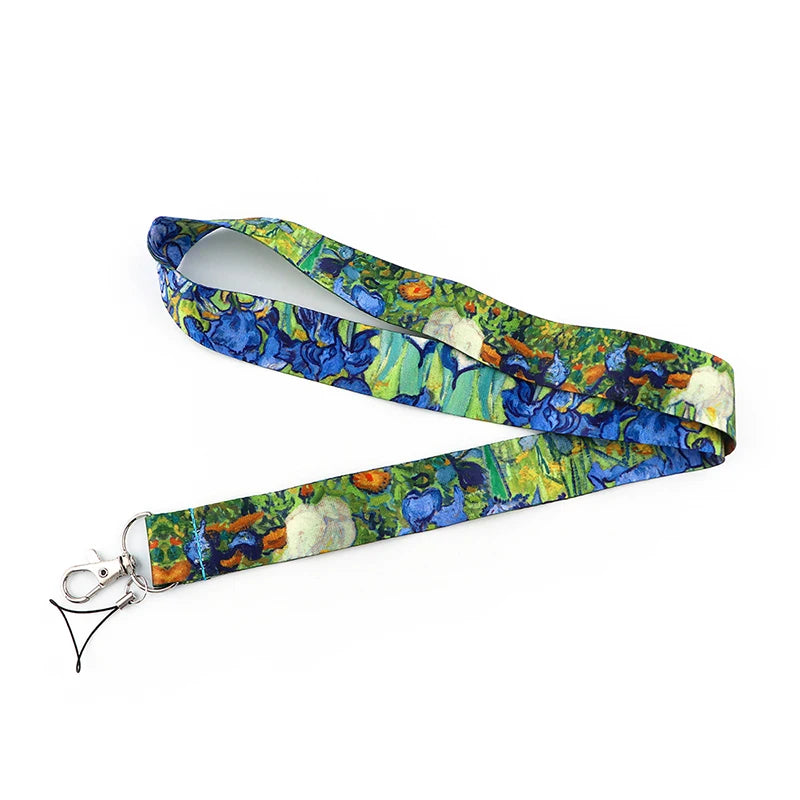 Tejesa Little daisy Lanyard for Key Cute Neck Strap Card ID Badge Holder Key Chain Accessories Wholesale