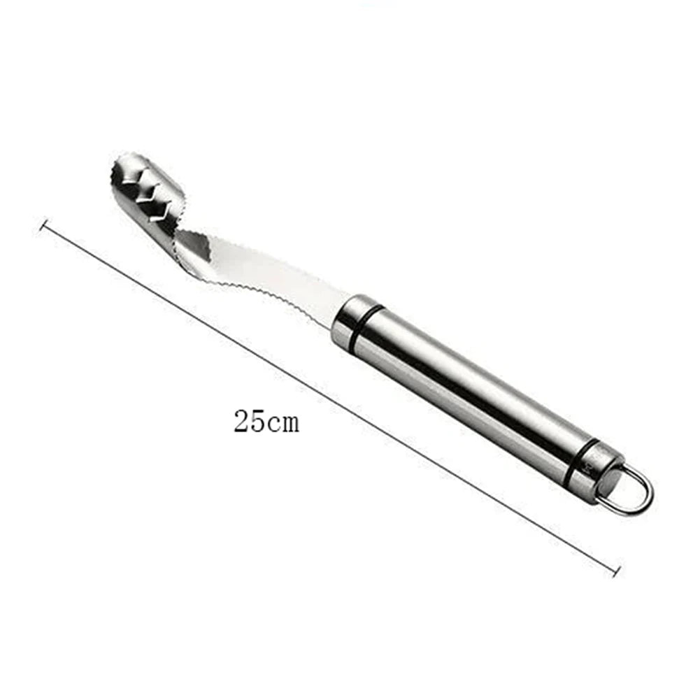 Hemasa Stainless Steel Pepper Core Remover/ Seed Remover /Seed Digger Sharpen Serrated Slice Seeding Remover