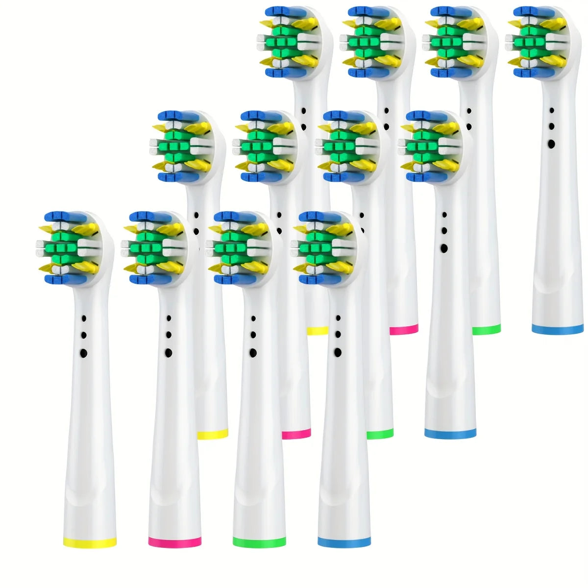 Hemasa 4/12/16Pcs Replacement Toothbrush Heads Compatible with   Electric Toothbrush Heads Brush Heads