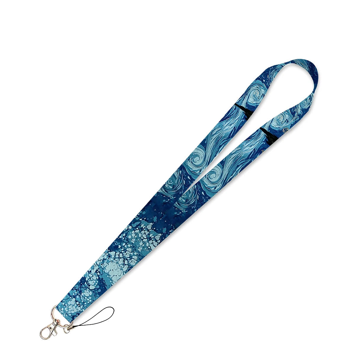 Tejesa 2pcs Beautiful Lanyard Keys Chain Badge Holder ID Credit Card Pass Hang Rope Lariat Mobile Phone Charm Accessories Gifts Wholesale