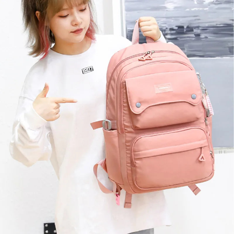 Hemasa  Waterproof Girl Backpack Children School Bags for Kids  /Book Bag