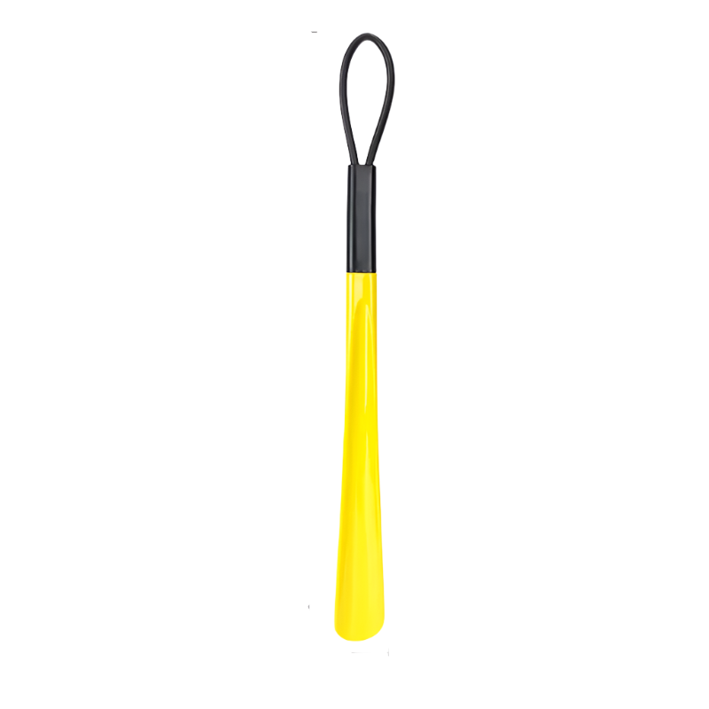 Hemasa 1pc Extra long flexible plastic shoe horns  for pregnant women wearing shoe assistants