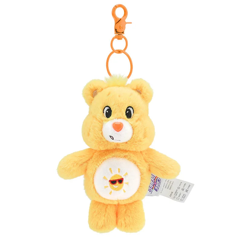 Tejesa Care Bears Plush Carebears Rainbown Bear Plush Anime Hobby Toy Keychain Bag with Sound Dolls Christmas Birthday Gifts