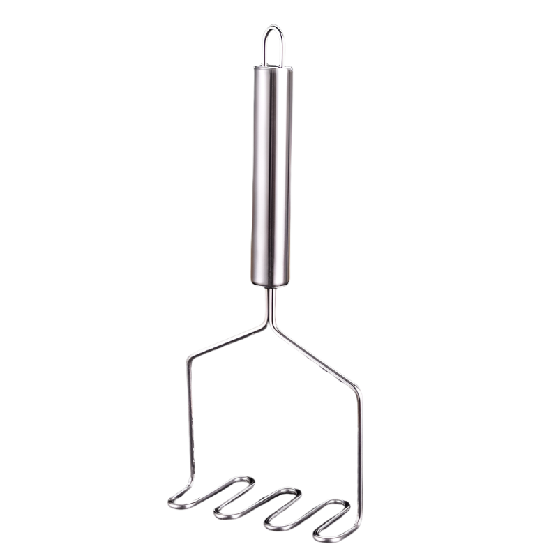 Hemasa Stainless Steel Potato Masher Manual Fruit Vegetable Pressure Mud Machine Kitchen Children Food Crusher