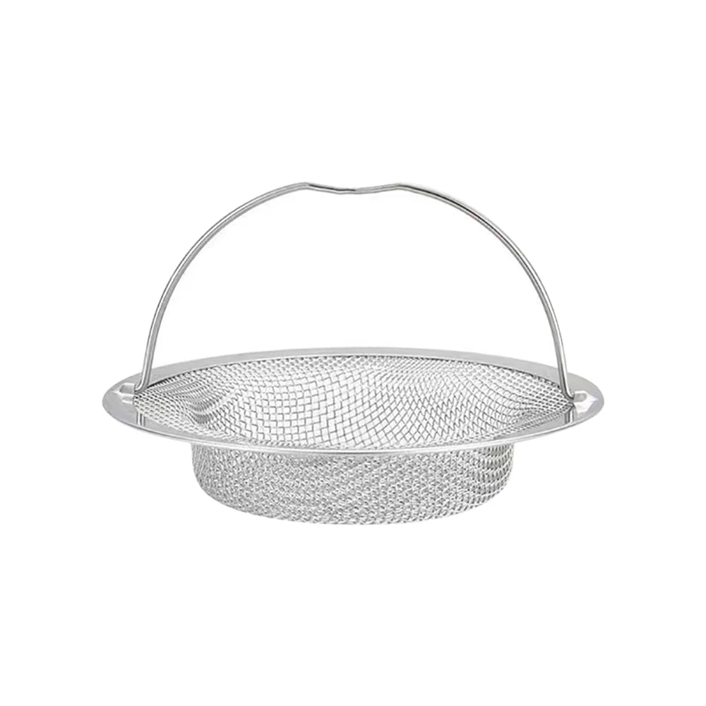 Hemasa 2 Pcs  Stainless Steel Kitchen Sink Filters /Kitchen Garbage Food Residue Dishsink Filter Bathroom Hair Catcher