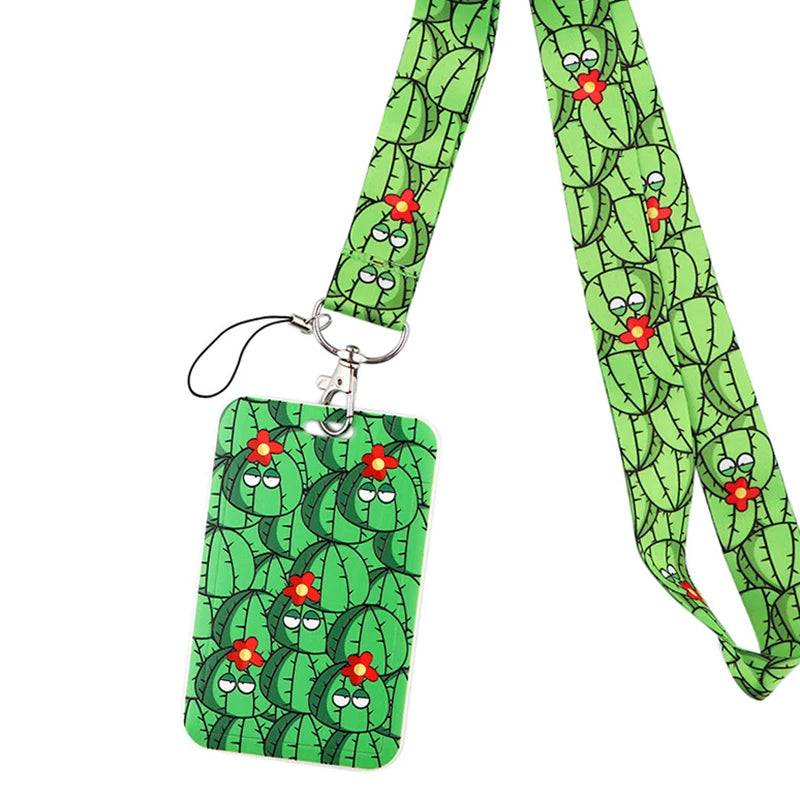 Tejesa Butterfly Lanyard Business Credit Card Holder Neck Strap Keychain Hang Rope ID Badge Holder Lariat Lasso