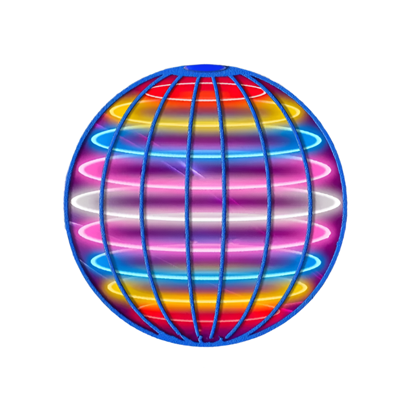 Hemasa Flying Ball Boomerang Flyorb Magic With LED Lights Drone Hover Ball Fly Nova Orb Flying Spinner Fidget Toys Children Gift