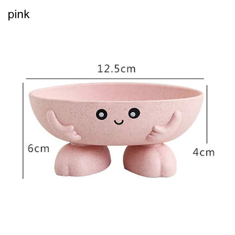 Hemasa  Non-slip Soap box  Cartoon Shape Storage Box Bathroom Accessories