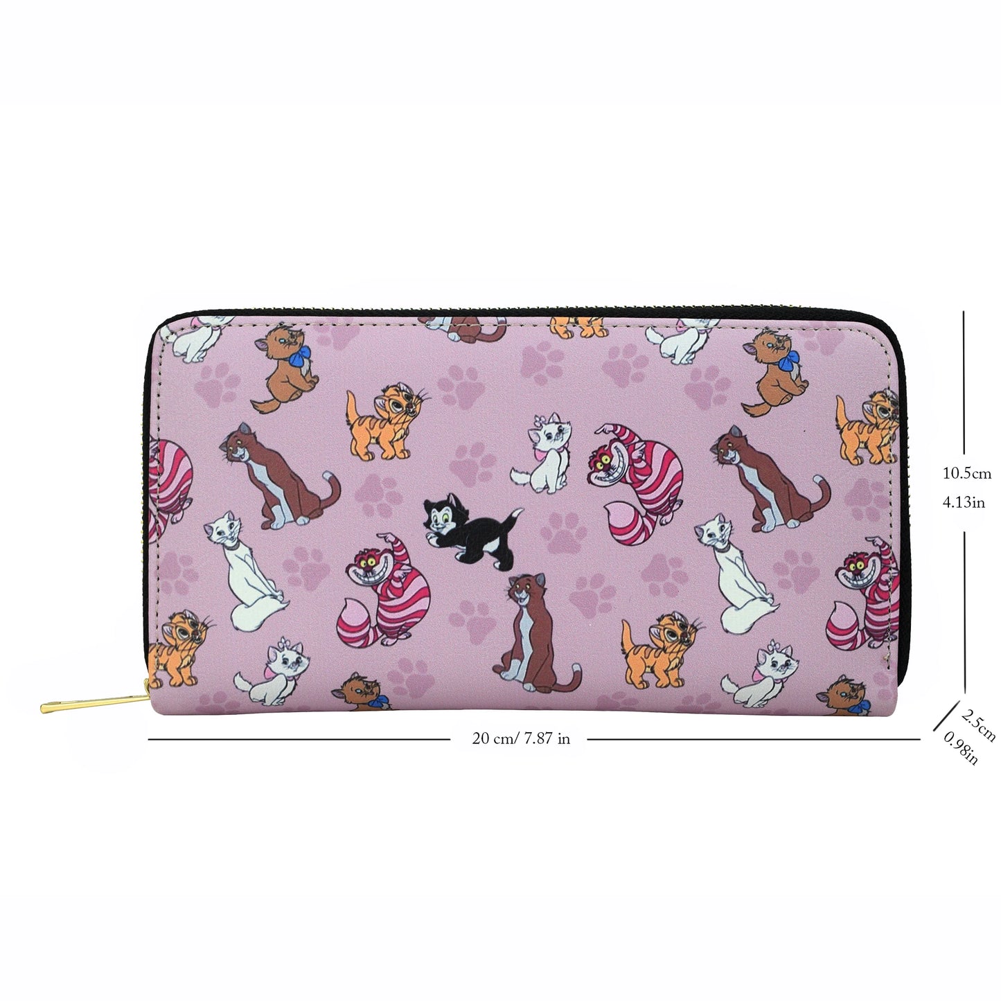 Hemasa Wallet PU Leather/ Cat Purse Phone Money Credit Card Holder