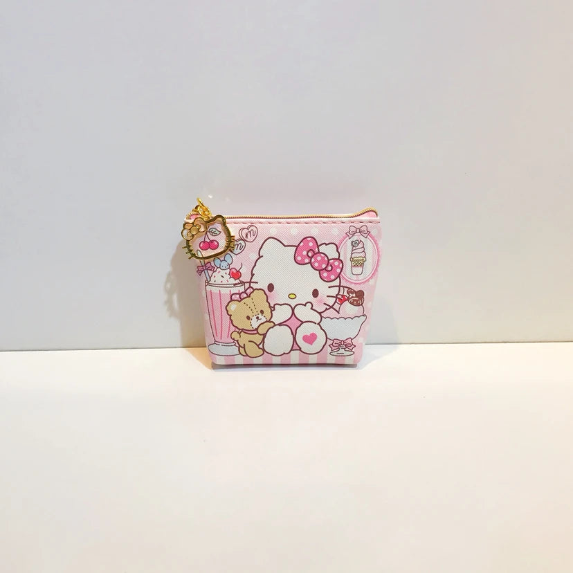 Tejesa Random  Hello Kitty Small Wallet/ Girl Wallet Kawaii Purses Cute Kid Birthday Gift