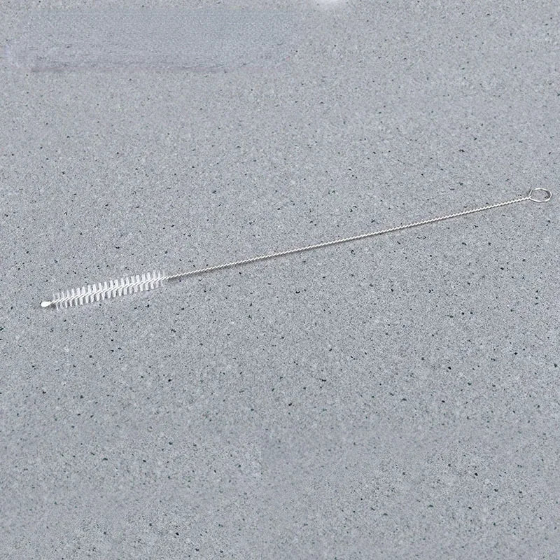 Metal Reusable 304 Stainless Steel Straws Straight Bent Drinking Straw With Case Cleaning Brush Set Party Bar accessory