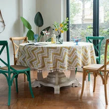 Tejesa  linen  Christmas decorative dining table coffee table cloth