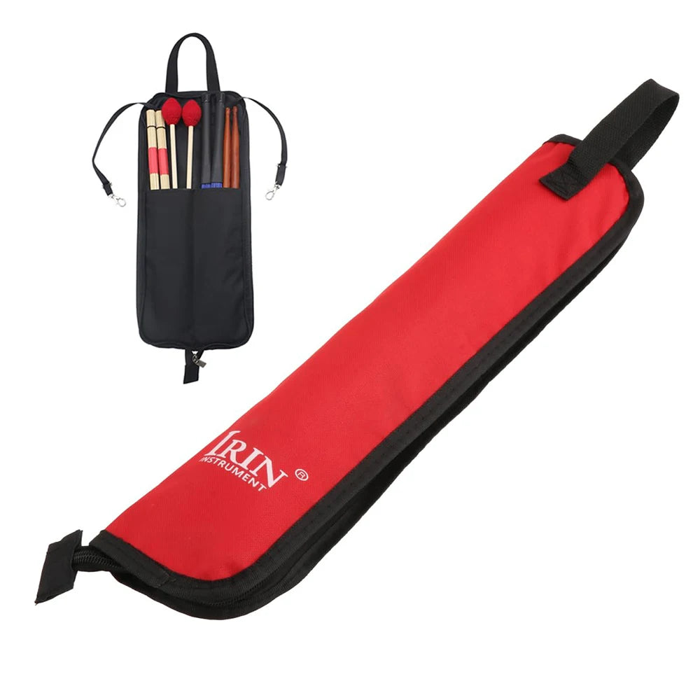 1pc DrumStick Bag Ethnic Style Oxford Cloth Drumstick Thicken Case Large Capacity Handbag Percussion Instrument Bag Accessories