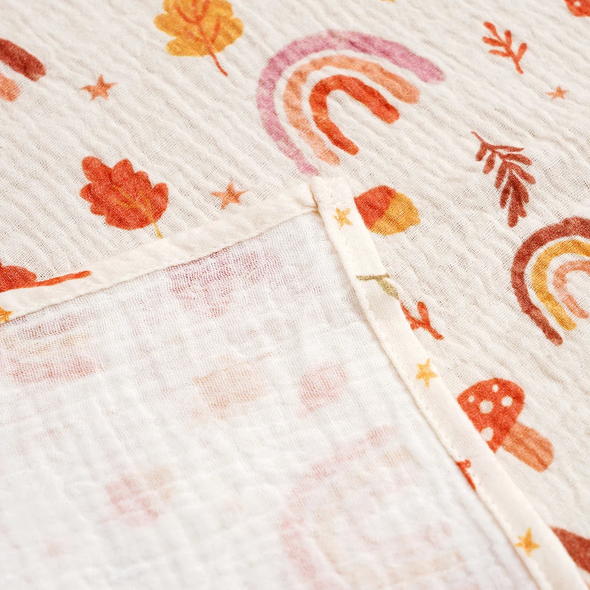 Tejesa All Season 100% Cotton Baby Muslin Swaddle Blanket/ Newborn Bath Towel/100x100cm