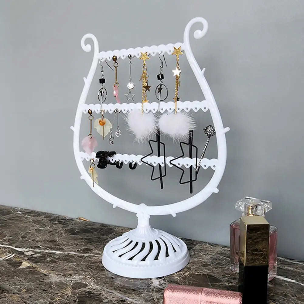 Antler Tree Jewelry Organizer Wine Cup Shape Earrings Bracelet Storage Shelf Jewelry Display Holder Ear Stud Stand Necklace Rack
