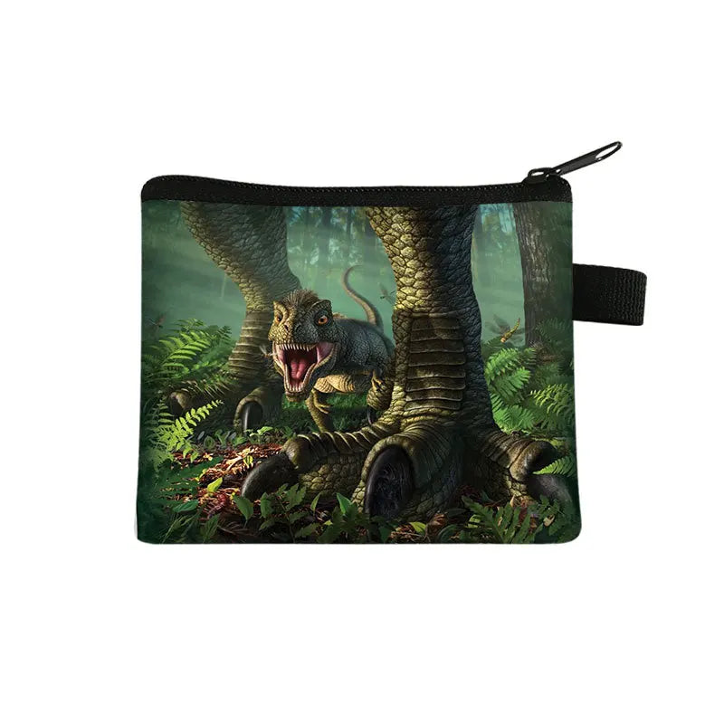 Tejesa Animal Theme Coin Purse /Children's Mini Zero Wallet Zipper Storage Pocket Bag Card Holder Kids Gift