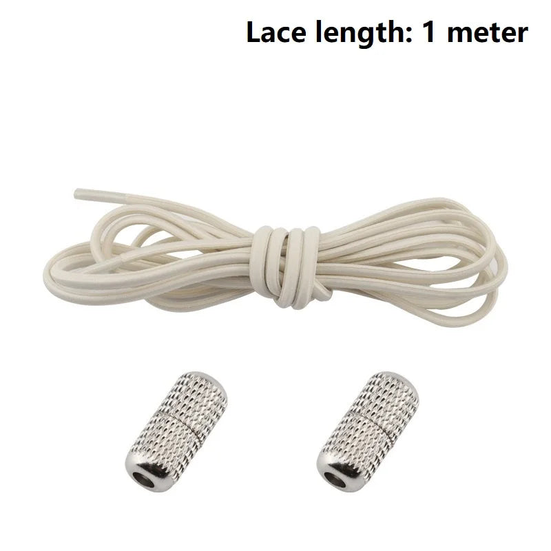 New Elastic Laces Sneakers Laces Without Tie Elastic Shoelaces Without Binding Laces Bows Shoelaces Rubber Bands for Shoes