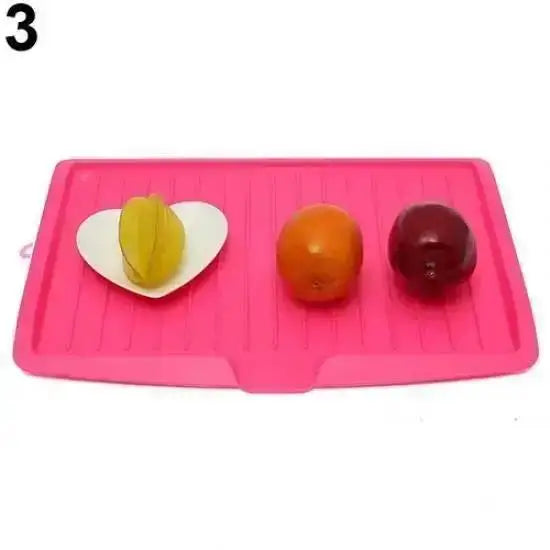 Drainer Sink Drying Rack Washing Display Sorting Tray Multi-functional Kitchen Storage Tea Plate Home Plastic Fruit Organization