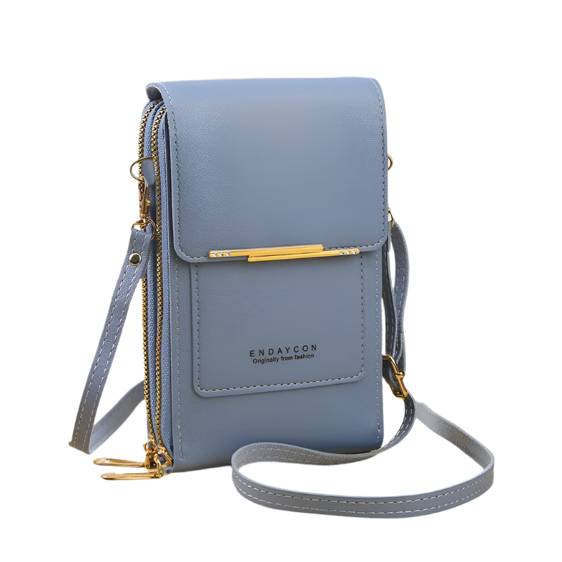 Hemasa  Touch Screen Lock Cell Phone Bag/ Women's Mobile Phone Card Holder Crossbody Shoulder Bag