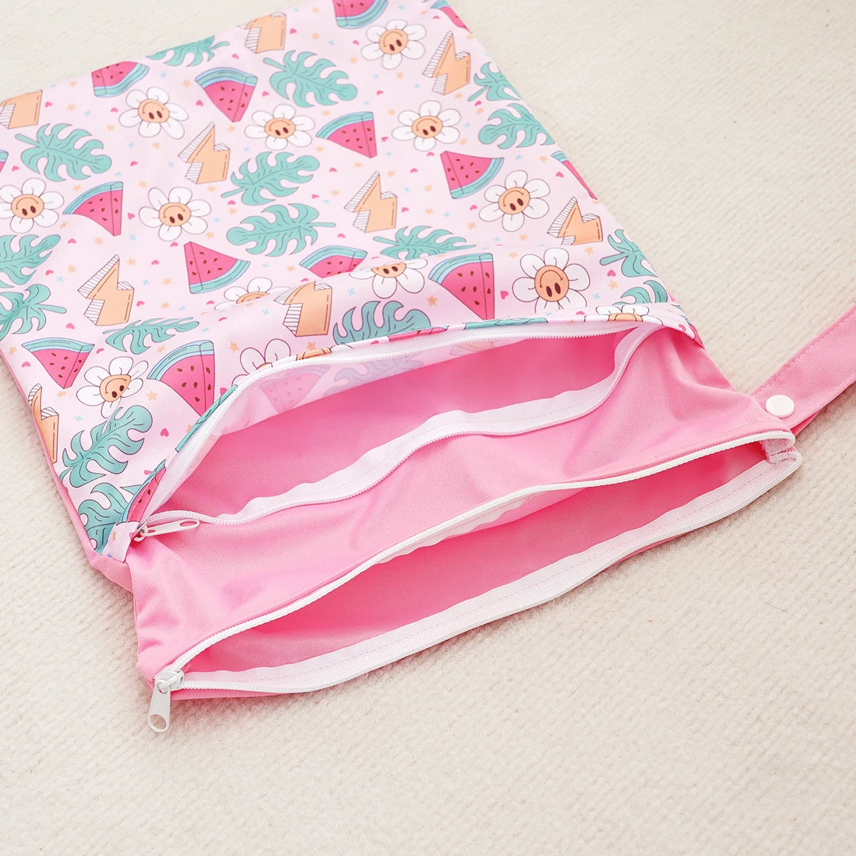 Tejesa Easy Wash Waterproof Beach Bags Baby Diaper Blanket Storage Bag Nappy Insert Tote Travel Stroller Carry Bag Size 30x40cm