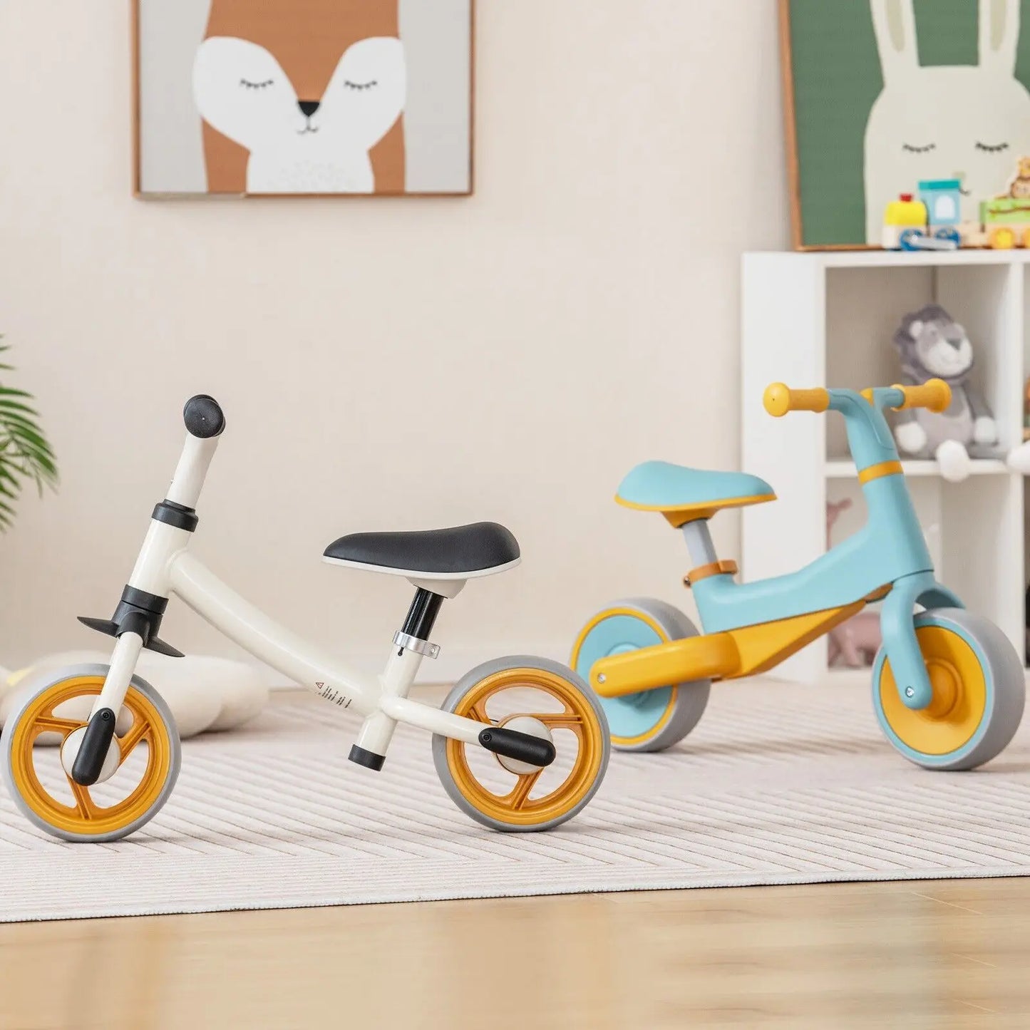 Baby Balance Bike 2 Wheels Toddler First Bike No Pedal Infant Baby Walker Riding