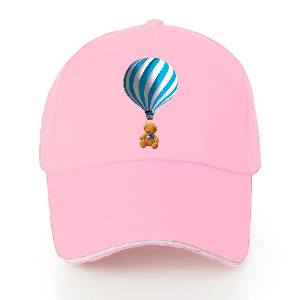 Baseball Caps Women Walking Visors Hat Autumn Outdoor Hats Unisex Adjustable Cotton Summer Sun Visors 3D Series Print Cap