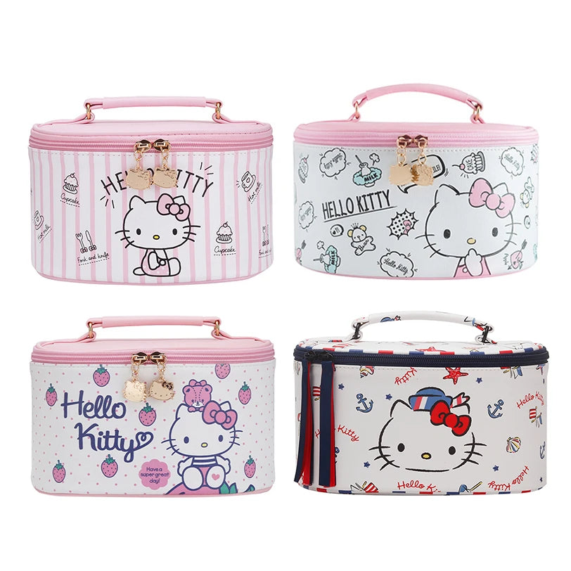 Hemasa Hello Kitty Cartoon Cosmetic Bag
