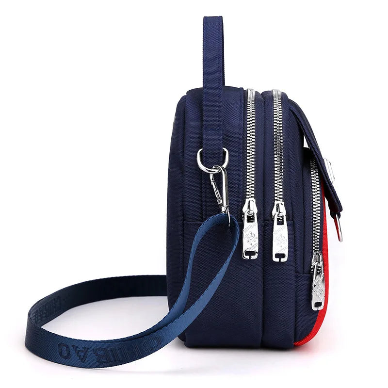 Small Shoulder Bag Women CrossBorder Supply Of Composite Fabric Leisure Mini Shoulder Bag Ladies Backpack Embroidered Han Pocket