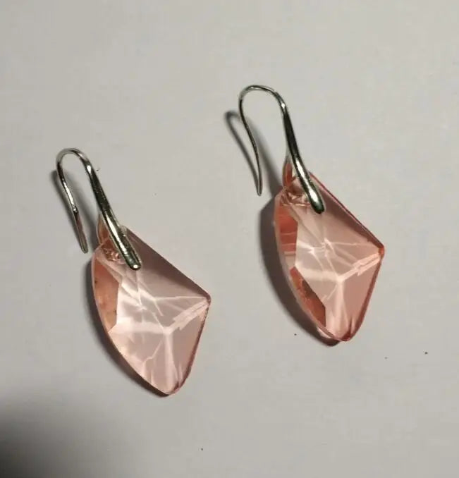quality crystal ax dropshipping Earrings fashion Jewelry dropshipping chamr lover gift brand summer party birthday wedding girl