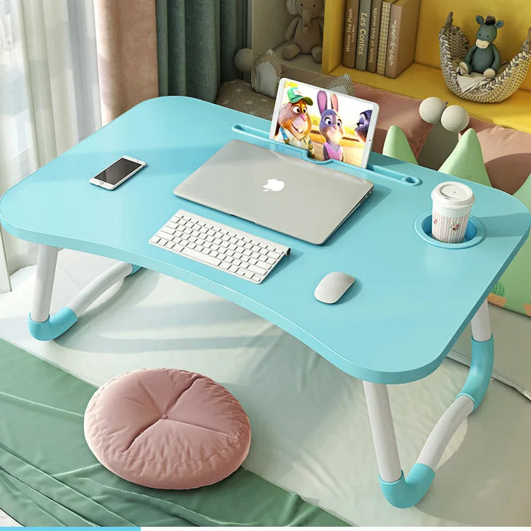 Laptop Desk Laptop Bed Stand Foldable Laptop Table Folding Breakfast Tray Portable Lap Standing Desk Reading and Writing Holder