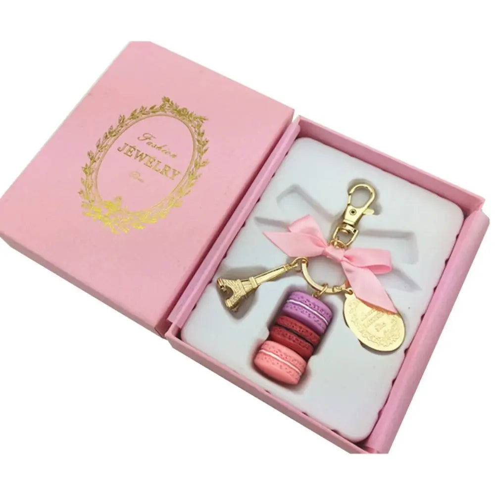 Hemasa Macaron Eiffel Tower pen key ring
