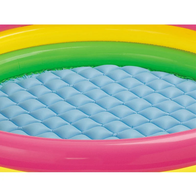 Hemasa Summer Pool Baby Paddling Play Basin Bathtub Portable Kids Outdoors Sport Play Toys Inflatable Round Mini Swimming Pool Children