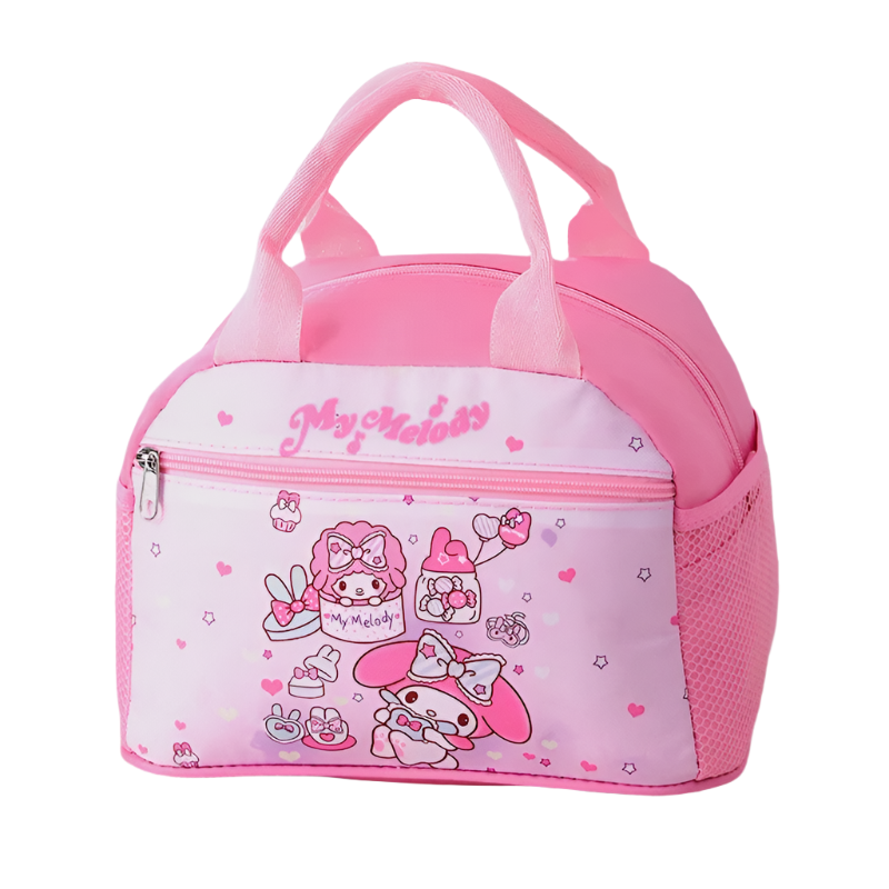Hemasa Insulated Lunch Bag/ Hellokitty Waterproof Lunch Box /Handbag Widened Aluminum Foil Material Bento Bag Can Hold Water Cup