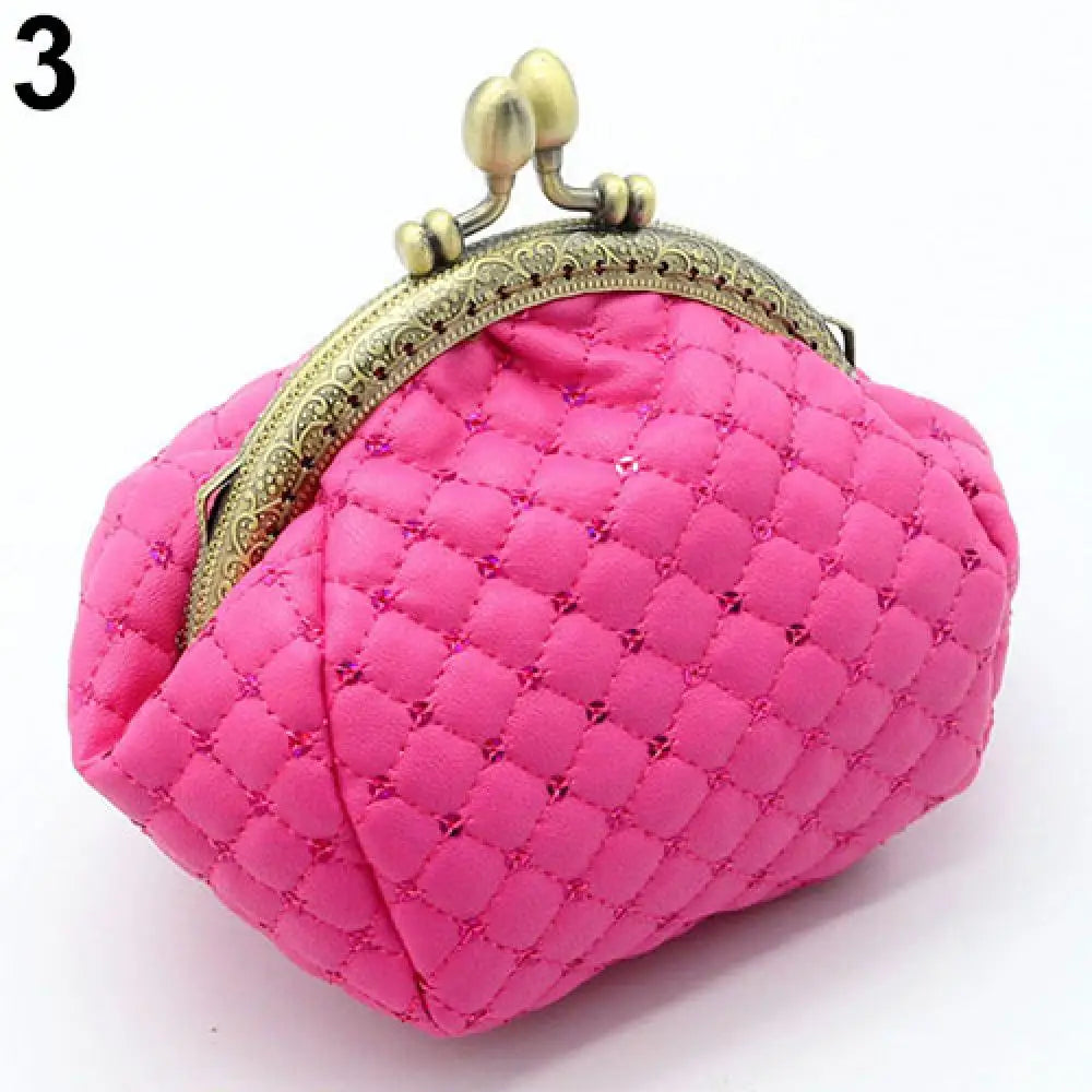 Hemasa Coin Purses Clutch Handbag Mini Bag Faux Leather Fabric Creative Coin Purse Wallet