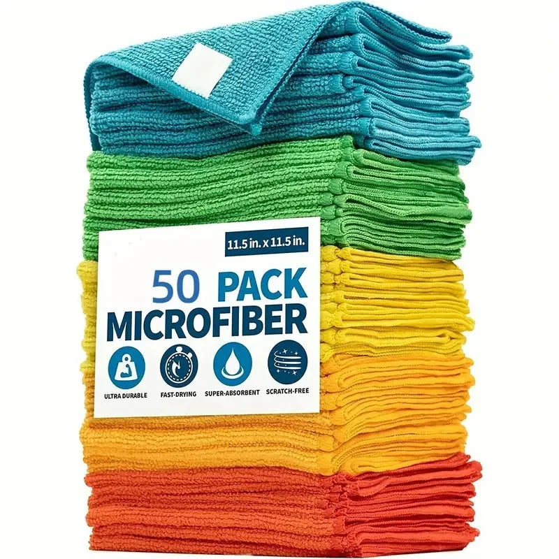 Hemasa  Microfiber Towels Car Wash Drying Cloth Towel Household Cleaning Cloths Auto Detailing Polishing Cloth Home Clean Tools