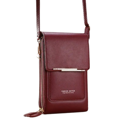 Hemasa  Girls Women Bags Soft Leather Wallets /Touch Screen Smartphone/ Cell Phone Purse Crossbody Shoulder Strap Handbag for Lady