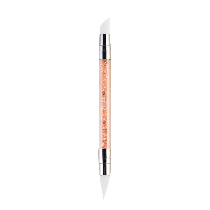Hemasa Nail Art Pen Dual Tip Single Silicone Pen Set Constructive Colouring Pen Painting Pen Flower Pen Nail Art Tools