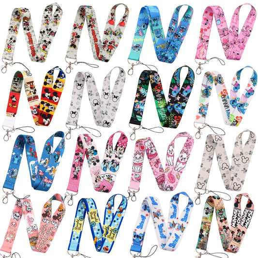 Hemasa Lanyard For Keys Keychain Badge Holder ID Credit Card Pass Hang Rope Lariat Phone Charm Gift