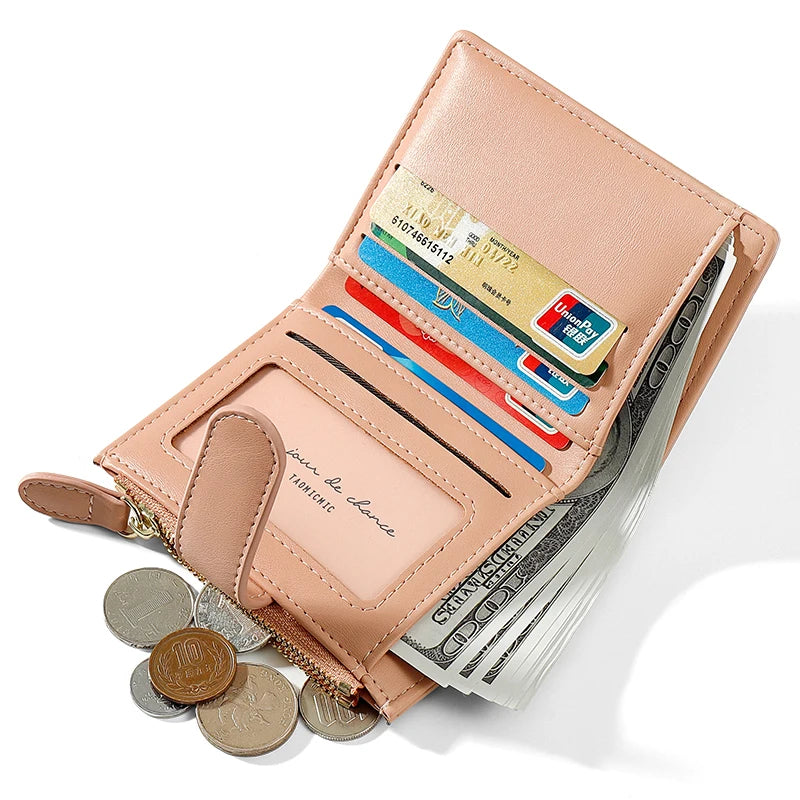 Stone Pattern Small Wallets for Women PU Leather Coin Purse Card Holder Wallet Ladies Fashion Purses Card Holder кошелек женский