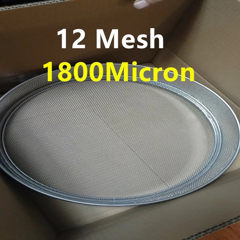 Hemasa 4-500M Round Stainless Steel Shakers Kitchen Flour Powder Filter Screen Soil Strainer