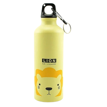 Hemasa  Aluminium Cartoon Sports Mug /Stainless Steel Water Bottle with Lid