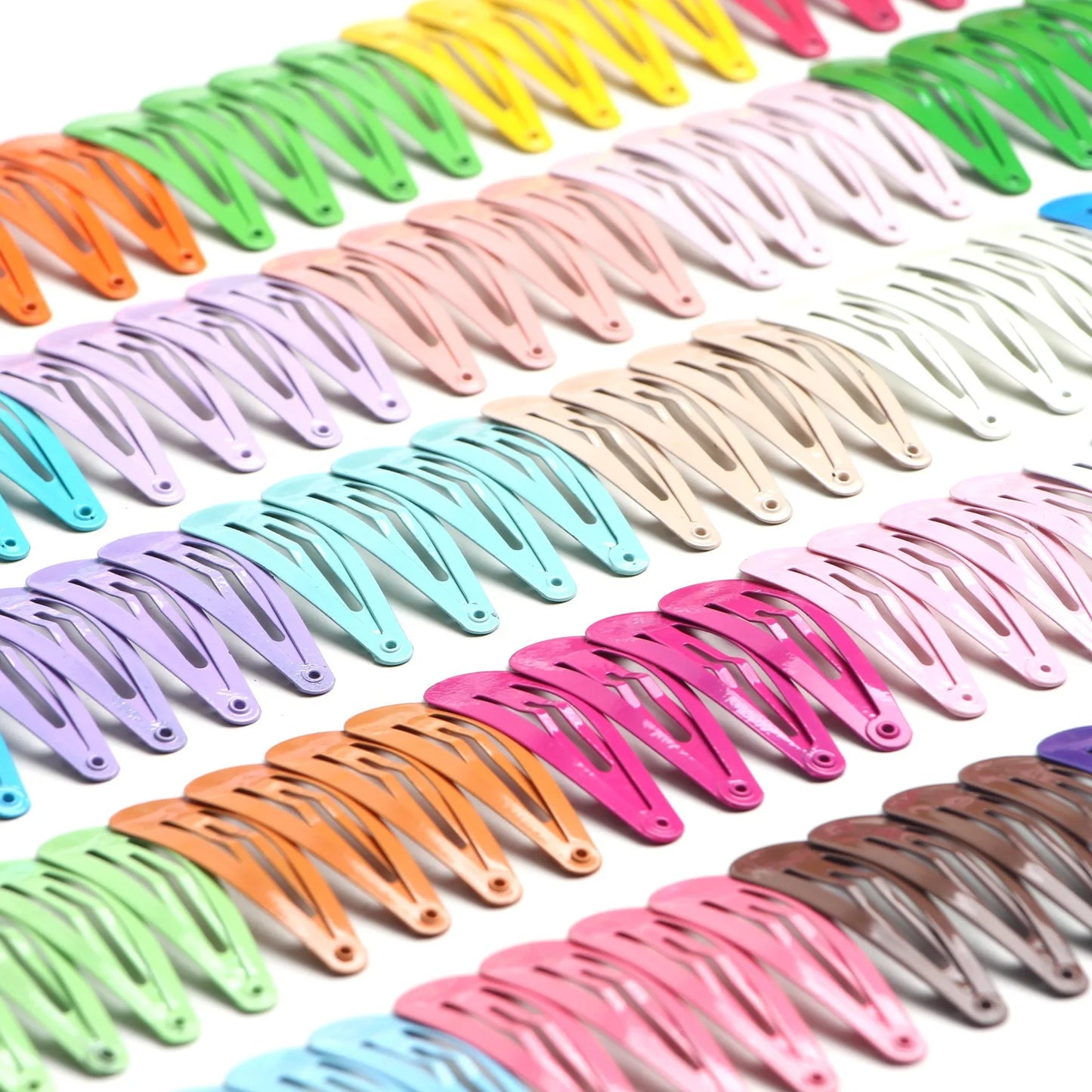 40Pcs Girls BB Hair Clips Dripping Hairpin Children Candy Color Simple Snap Clips Princess Hairpins Kids Hair Accessories