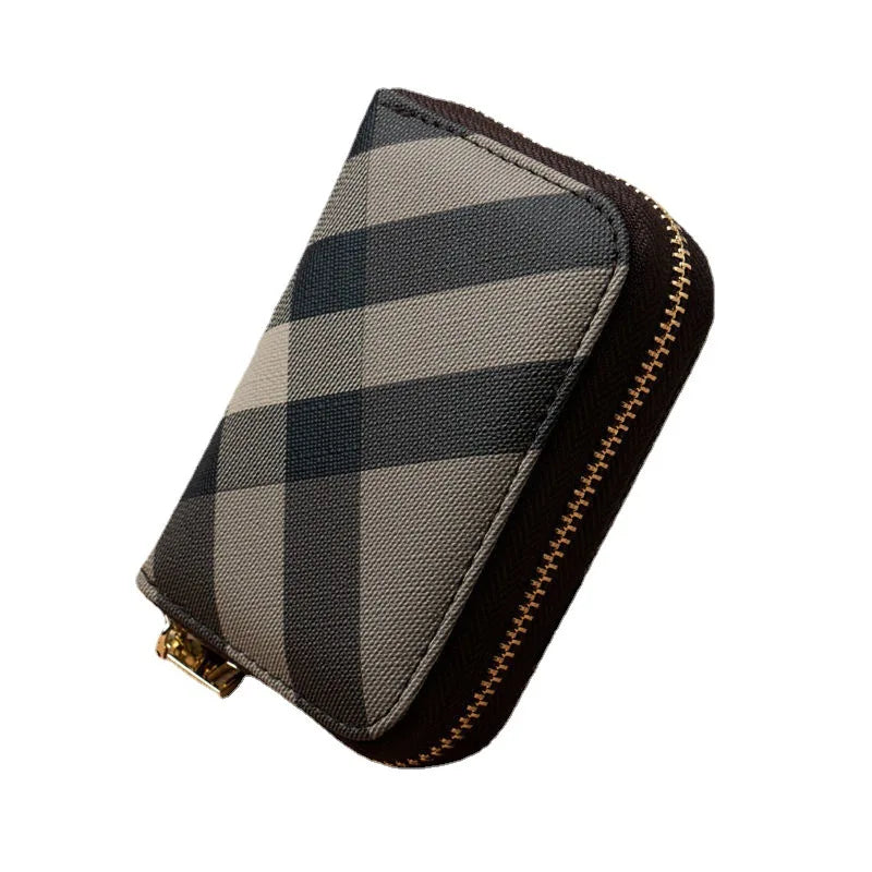 Hemasa Casual Wallet Multi-Slot Card Holder Zipper Coin Purse Small Clutch PU Money Bag Purse Cardholder Wallets
