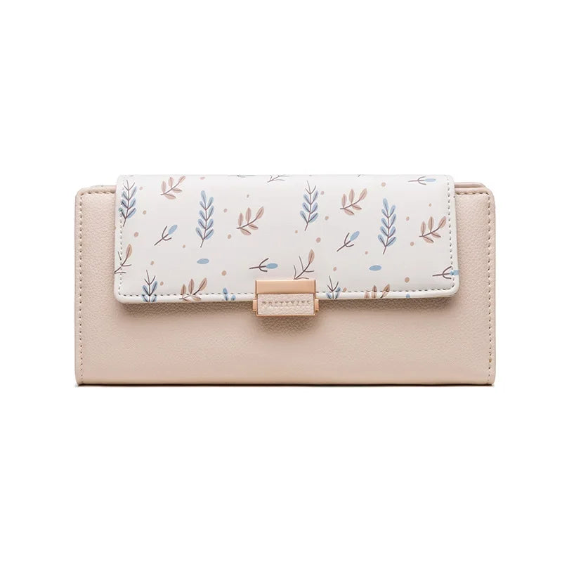 Tejesa  Long Pu Leather Purses Female Big Capacity Money Bag Lady Coin Card Holders High Quality Hasp Clutch Carteras
