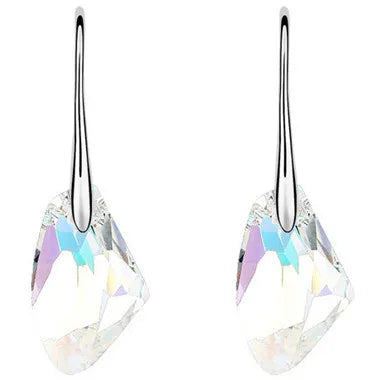 quality crystal ax dropshipping Earrings fashion Jewelry dropshipping chamr lover gift brand summer party birthday wedding girl