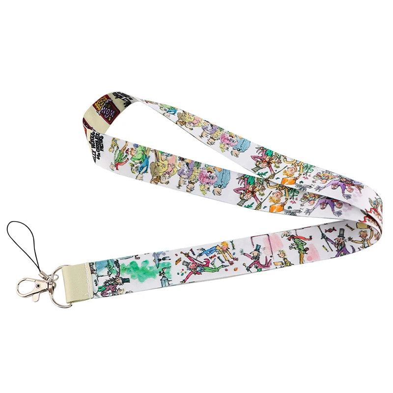 Tejesa Little daisy Lanyard for Key Cute Neck Strap Card ID Badge Holder Key Chain Accessories Wholesale