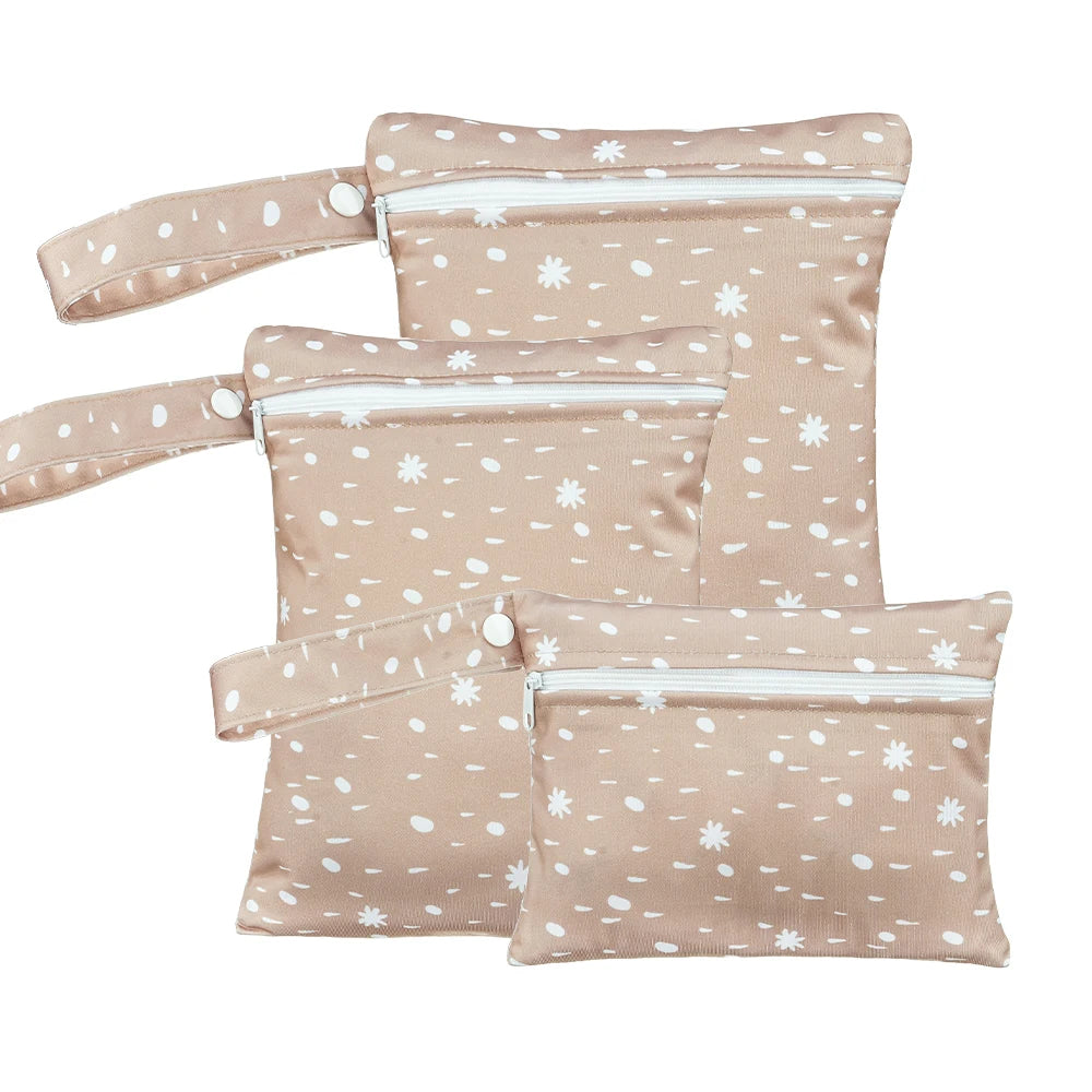 Tejesa 3pcs Set Waterproof Multifunction Bag Easy Wash Quick Dry Travel Pouch For Baby Blanket