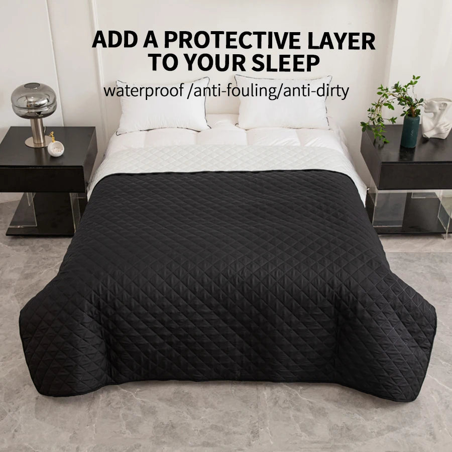 Urine Pad Quilted Bedspread Dirt-Proof Bed Protector Waterproof Dog Bed Cover Pet Blanket for Furniture Couch Cover for Dog Cat