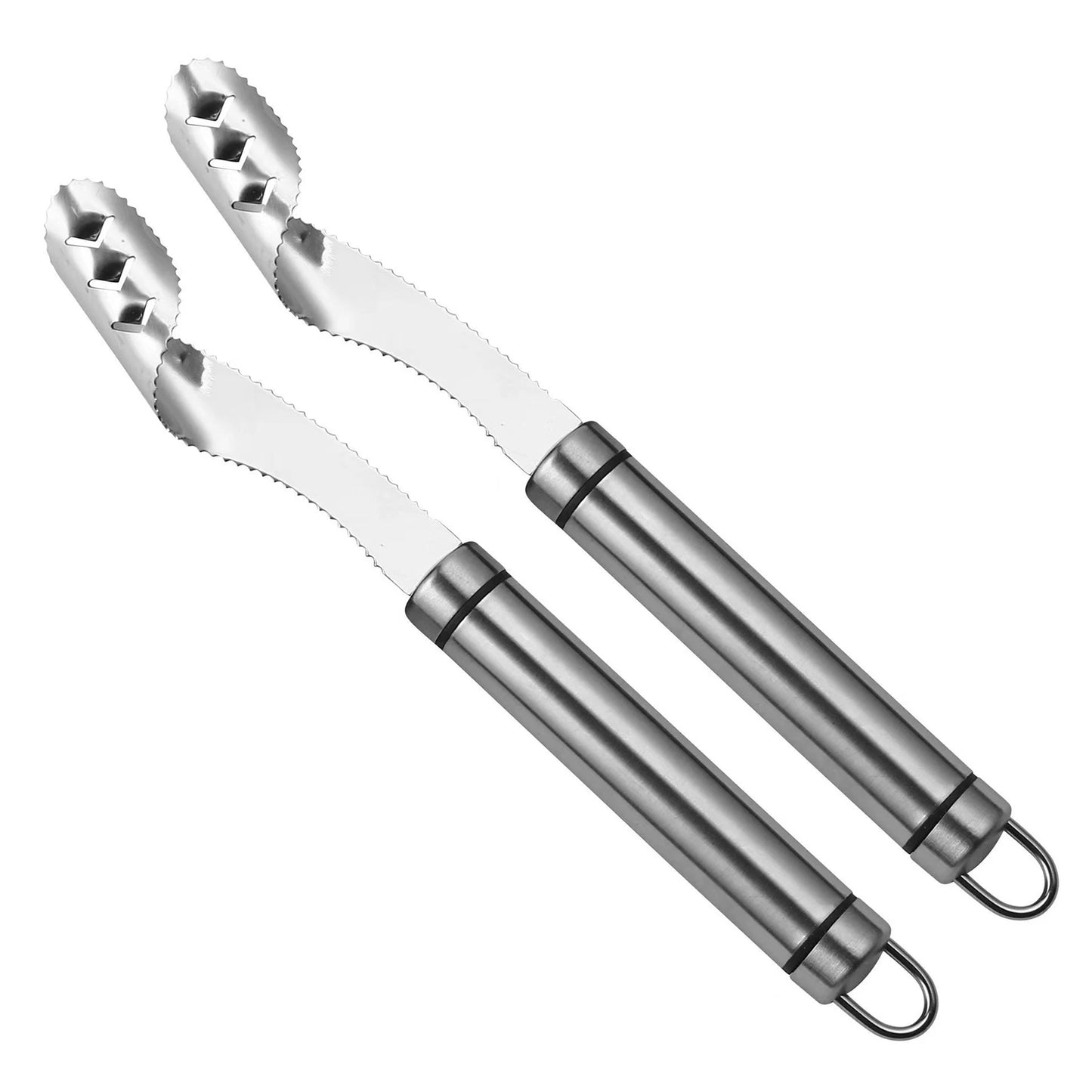 Hemasa Stainless Steel Pepper Core Remover/ Seed Remover /Seed Digger Sharpen Serrated Slice Seeding Remover