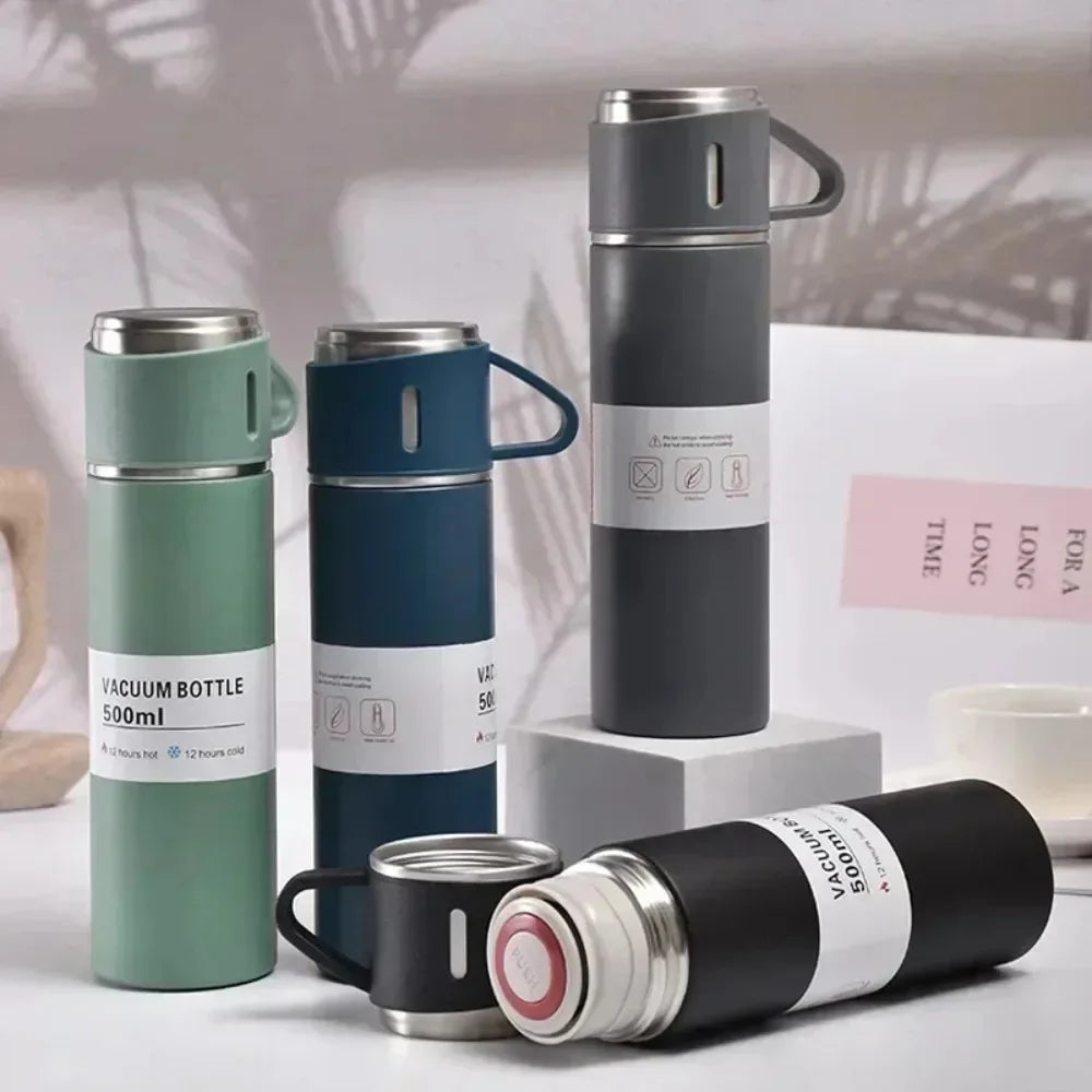 Hemasa 500ML 304 Stainless Steel Vacuum Insulated Bottle Gift Mug